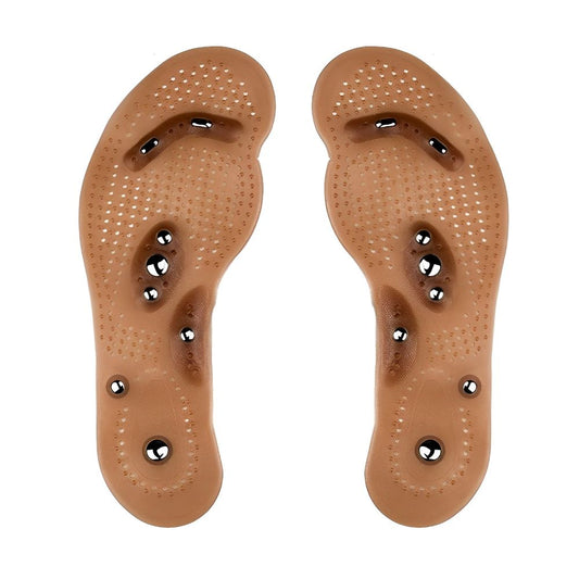 Magnetic Therapy Insoles for Shoes with Foot Pressure Points