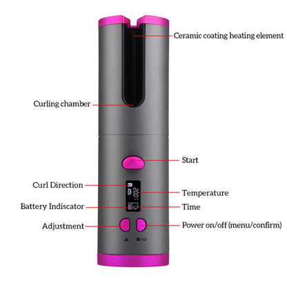 Automatic Cordless Hair Curler