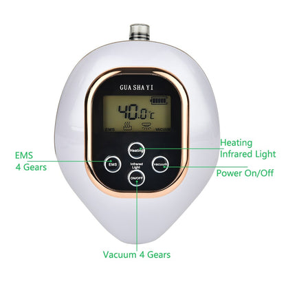 Electric Vacuum Body Massage Machine Anti-Cellulite with LCD Display